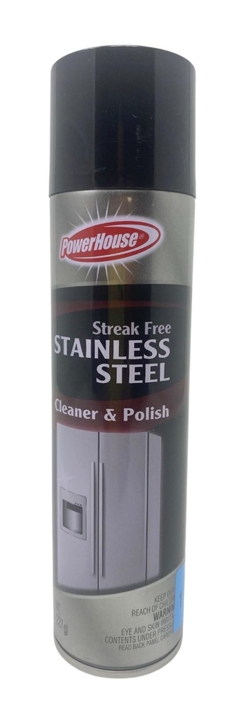 [808829120851] Power House Stainless Steel Cleaner & Polish 8oz /12