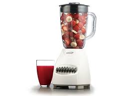 Brentwood Blender 12 SPD WH Plastic JB-220W /4