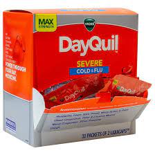 DAYQUIL COLD & FLU BOX 32-PK x 2's /20 exp 5/26