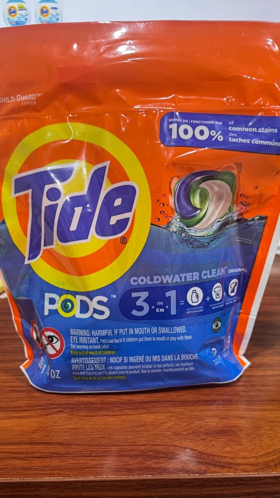 TIDE PODS 3in1 16CT ASSORTED /30