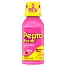 PEPTO BISMOL LIQUID 8oz ORIG. /12 exp 10/27