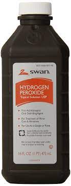 SWAN HYDROGEN PEROXIDE 16oz /12 exp 7/28