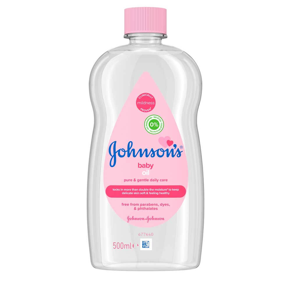 JOHNSON'S BABY OIL 500 ML /12