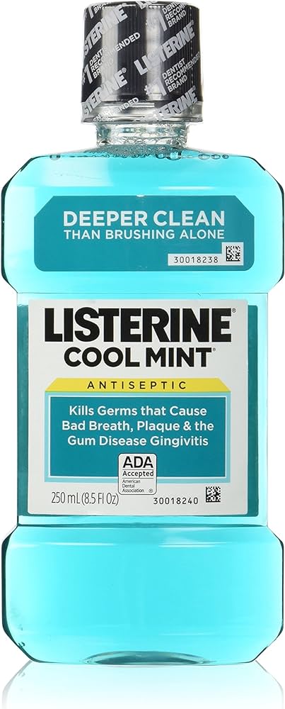 LISTERINE MOUTHWASH COOL MINT 250ml /6