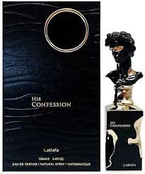 [6290360599113- 6290360599120] LATTAFA HIS CONFESSION PERFUME 3.4oz F/M
