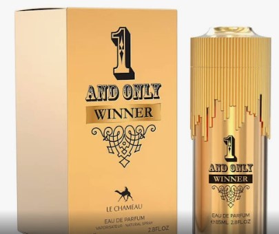 LE CHAMEAU 1 AND ONLY WINNER PERFUME EAU DE PARFUM F/M 2.8oz/48