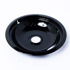 STOVE PLATE 6" UNIVERSAL PORCELAIN BOWL BLK BN-B6P /72