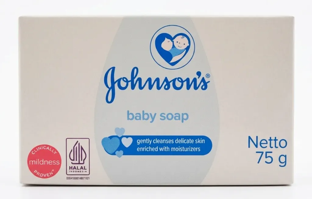 [4801010560500] JOHNSON'S BABY SOAP REGULAR 75g /96 exp 4/27