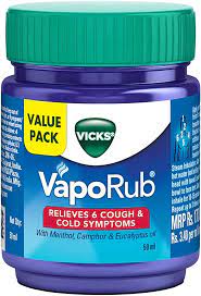 VICKS VAPORUB 50ML /180 exp-10/27