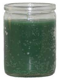 CANDLE 50 HR 3" GREEN 24PK (0000524)