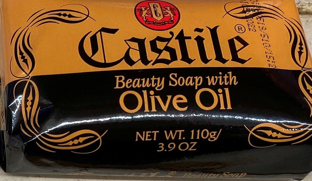 CASTILE BEAUTY SOAP W/OLIVE 110gm /72 exp 4/29