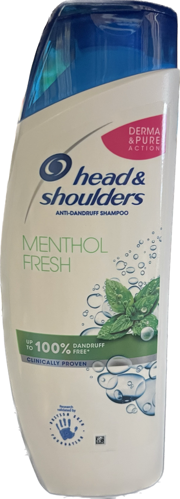 HEAD & SHOULDER SHAMP. Menthol Fresh 500ML/6