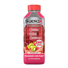 SUEROX STRAWBERRY-KIWI DRINK 21.3oz /12 exp 3/29