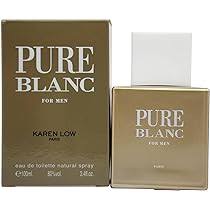 [3700134404497] PURE BLANC FOR MEN PERFUME 3.4oz