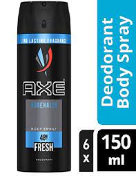 AXE DEOD SPRAY ADRENALINE 150ML (SA) /12
