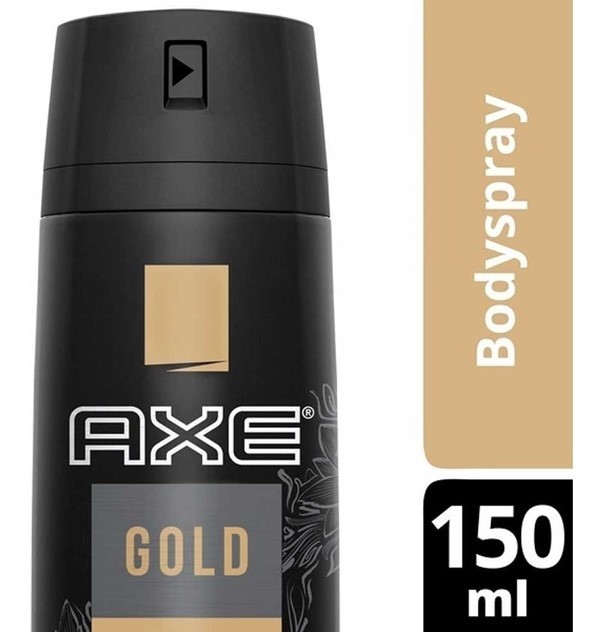 AXE DEOD SPRAY GOLD 150ML (SA) /12