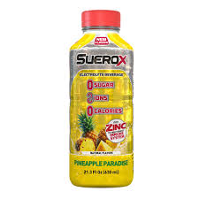 SUEROX PINEAPPLE PARADISE DRINK 21.3oz /12 exp 2/28