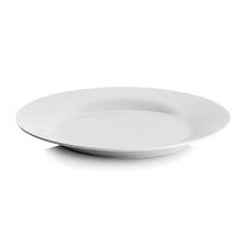 CERAMIC WHITE DINNER  10.5" PLATE/36