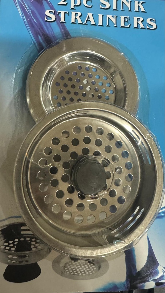 SINK STRAINER S/S 2 PC