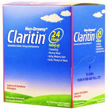 CLARITIN DISP. BOX 20PK /20 exp 10/27