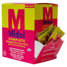 MIDOL CAP. DISPENSER BOX 20 X 2's /20 exp 11/26