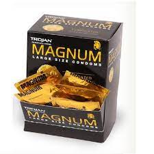 Trojan Magnum Condoms disp. Box 48pk /20 exp 4/30