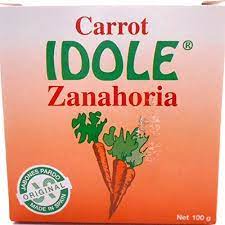 IDOLE CARROT SOAP 3.5oz - 100gm /144 Exp 07/30