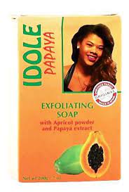 IDOLE SOAP EXFOL PAPAYA 200g /72 exp 1/30