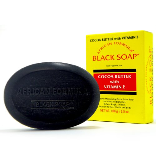 AFRICAN FORMULA  BLACK SOAP C/B 3.5oz-100g /96