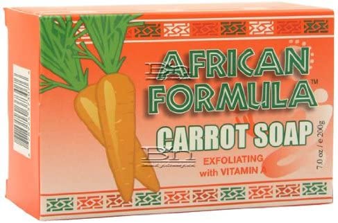 AFRICAN FORMULA CARROT SOAP 200gm /96