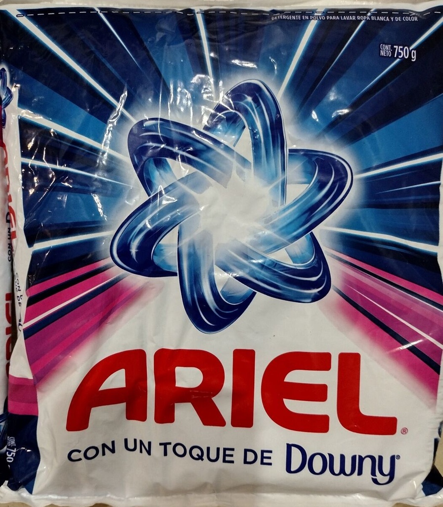 ARIEL Detergent W/Downy 12pk of 750gm/box DT1388
