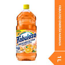 FABULOSO Energia Naranja / Orange Energy 1LT - 33.8oz /12