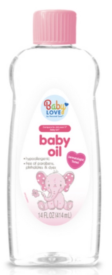 BLOVE BABY OIL PINK 14oz /12