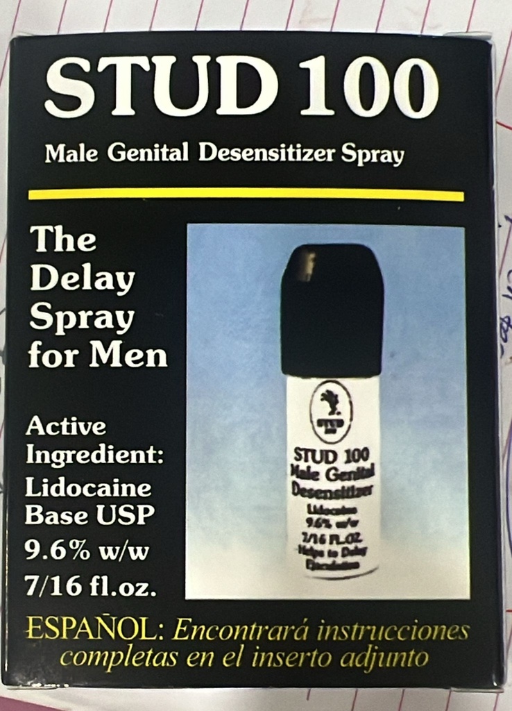 STUD 100 MALE GENITAL SPRAY 7.6oz /20