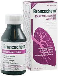 BRONCOCHEM  EXPECTORANT SYRUP 4oz /48 exp 2/27