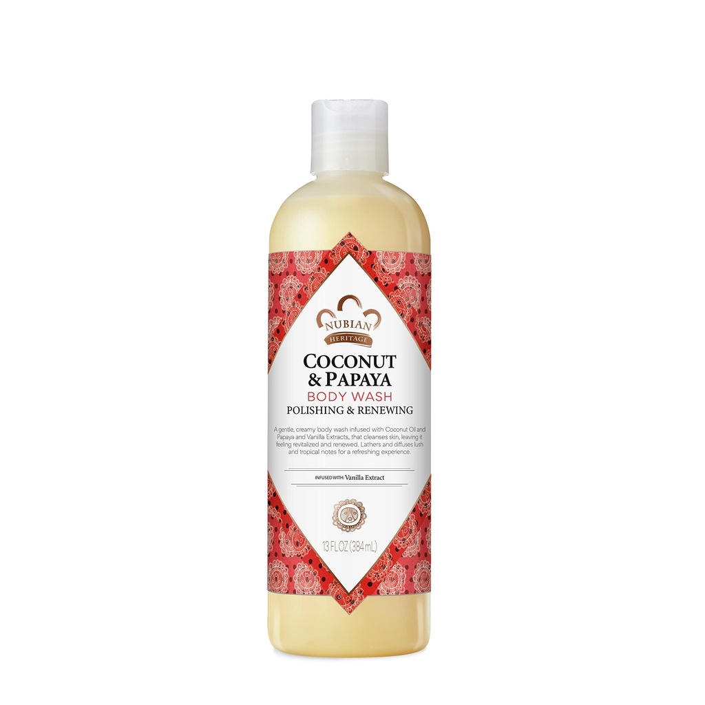 NUBIAN COCONUT & PAPAYA 13oz / 12