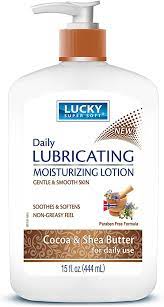 Lucky Moisturizing Lotion Shea & Cocoa Butter 15oz /12