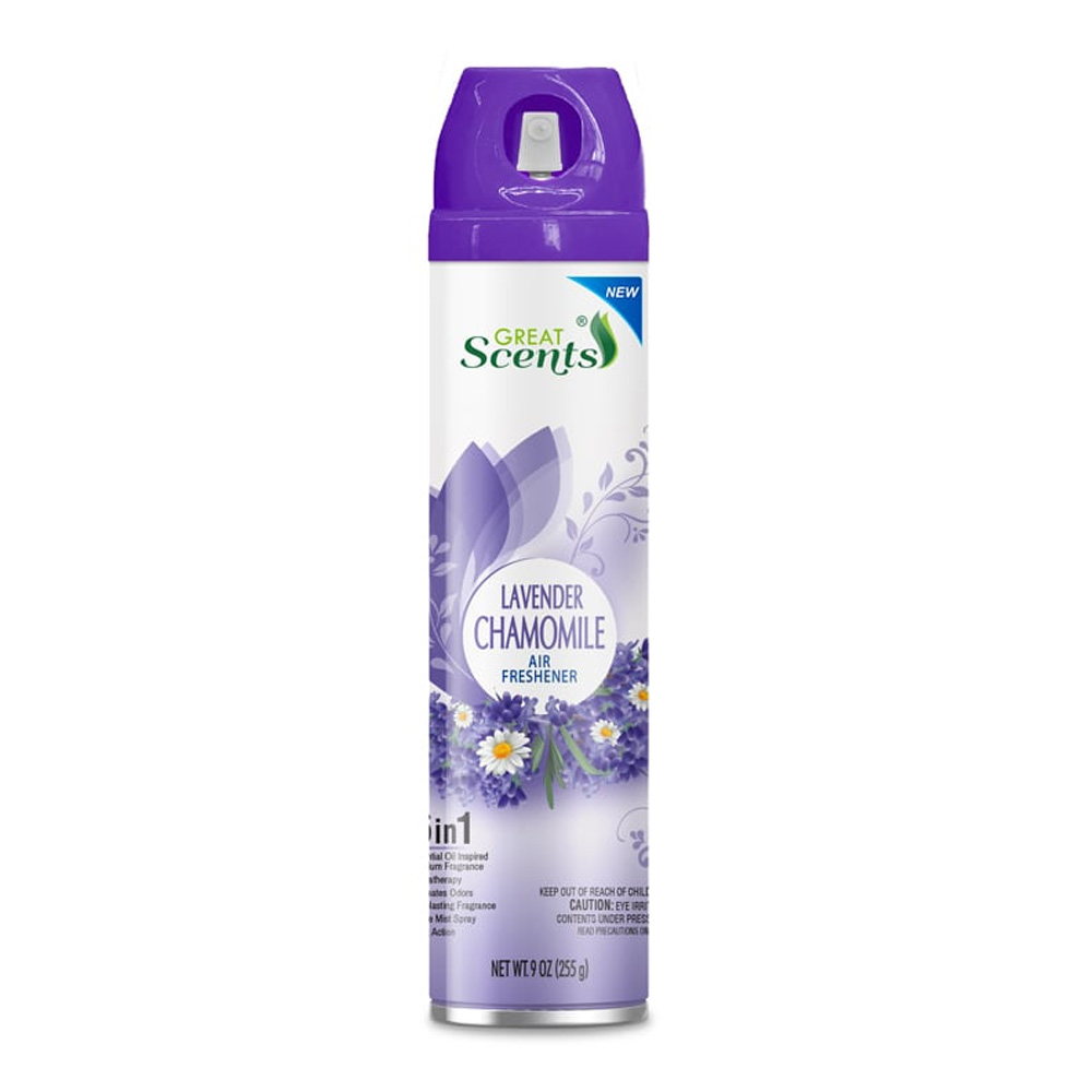 GREAT S. AIR FRESH LAVEND & CHAMOMILE 9oz/12