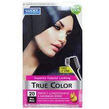 LUCKY HAIR COLOR #20 BLUE BLACK /12