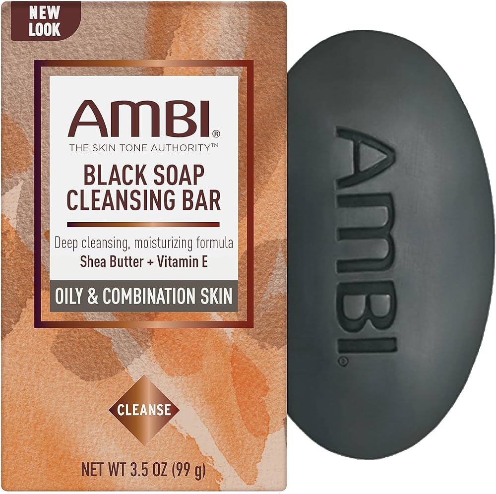 [810107180075] AMBI SOAP BAR BLACK 3.5oz /24