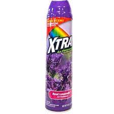 XTRA AIR FRESHENER REAL LAVANDER 10oz /12