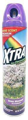 XTRA AIR FRESHENER SHEER BLOSSOM 10oz /12