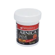 DERMALINE Arnica Salve 2.5oz Black Ointment /36 exp 4/28