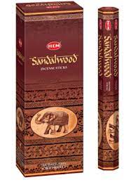 INC. SANDAL SANDALWOOD 6-PK /24