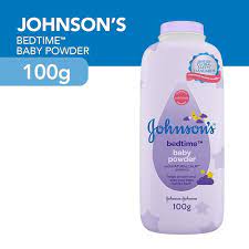 J & J BABY POWDER 100g BEDTIME /72