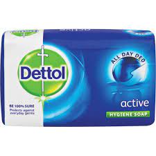 DETTOL SOAP ACTIVE / BLUE 100gm  /72