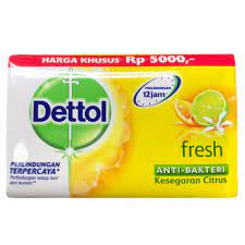 DETTOL SOAP FRESH/YELLOW 100gm /144 exp 2/28