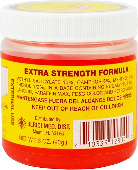 [710335128040] Manteca La Ubre JAR ROJA 3oz /12  exp 12/28