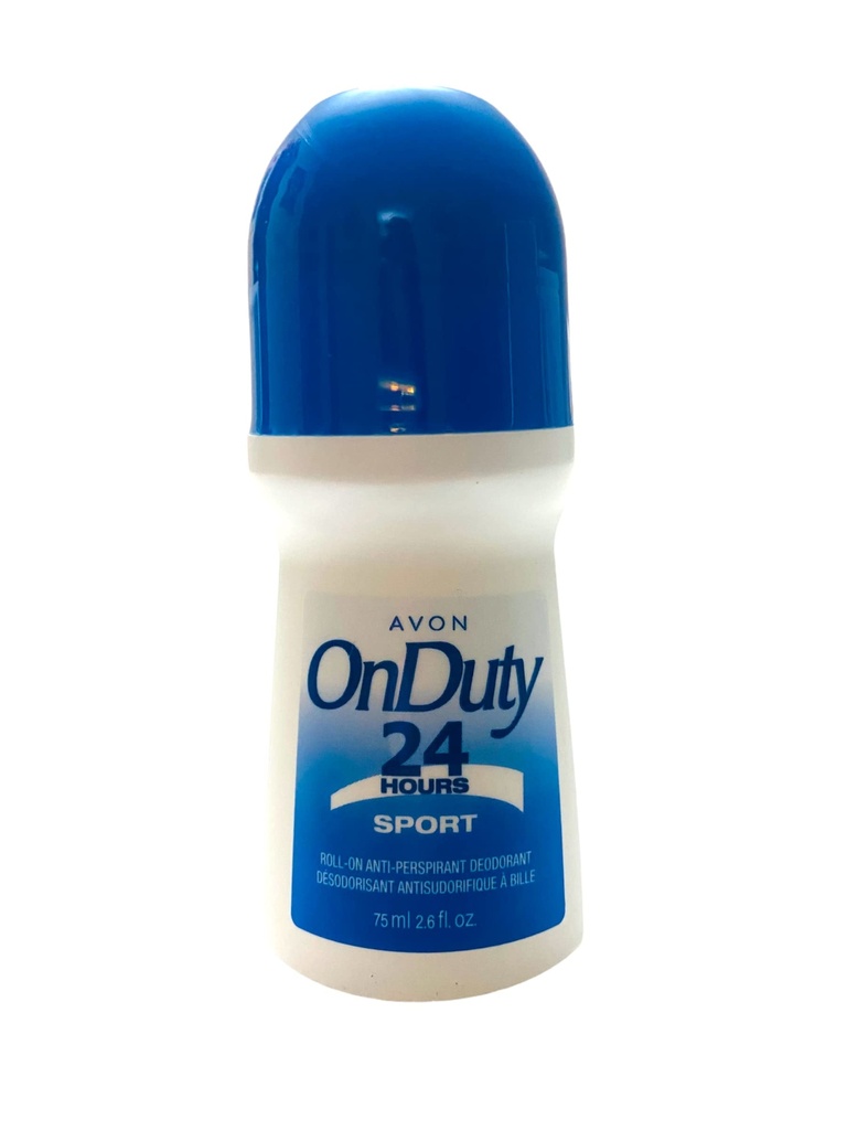 AVON ROLL-ON DEOD. 24HR ON DUTY SPORT 2.6oz /120