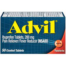 ADVIL Regular 200mg 50 TABS. /6